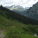 zwischen Oberer und Unterer Bludenzeralp