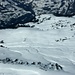 Tiefblick von der Gauschla zur Alp Palfris