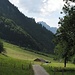 De retour dans la vallée... belle lumière en arrivant à Engelberg