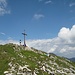 Das Gipfelkreuz der Gehrenspitze.