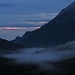 Nebelschwaden bei Sonnenaufgang<br /><br />Banchi di nebbia all`alba