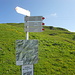 Wegweiser Diedamskopf Bergstation
