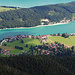 Tiefblick zum Walchensee