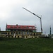 Kreuzeck Haus bei Renovierung