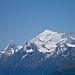 Immer wieder faszinierend: Weisshorn und Matterhorn