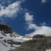 Blick zum Cunturines, höchster Gipfel der Fanesgruppe