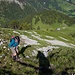 Blick hinab zur Alp Ritz
