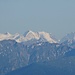 Die Bernina Alpen scheinen fast in Griffnähe. 