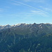 180° Panorama von der Gampernunspitze im Verwall bis zum Piz Tasna in der Silvretta.
