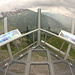 auf der ersten freischwebenden Aussichtsplattform des Kanton Wallis