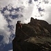 Extrem schwerer Einstieg des Hischkar-Klettersteigs
