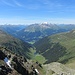 Blick über Schlappin am See Richtung Klosters/Davos und Graubünden