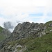 In cresta ,sullo sfondo il Monte Fenera