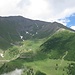 Alpe Arcella,la dorsale di salita e il Monte Palon