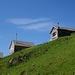 Die treppenförmig angelegten Alphütten von Trosen.