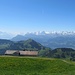 auf Rigi Kulm: Blick in die Zentralschweizer Bergwelt ...