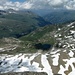 Blick vom Gipfel zum Guraletschsee.