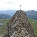 Spitzmeilen Gipfelkreuz.