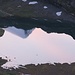 Das Rinderhorn spiegelt sich im Lämmerensee