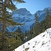 16.01.2011: Anstieg zur Rappenklammspitze in großartiger Landschaft.