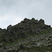 Nach dem Gipfel La Brinta  (2658 m) verließ ich nach rechts den Grat und es erfolgte der Abstieg über Orzival nach Grimenz