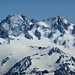 Hohe Dreitausender in der Mont-Blanc Gruppe.