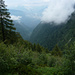 Val Rierna - Tiefblick von Alpe Stabiello ins Val d'Ambra