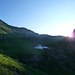 Sonnenaufgang am Colle del Sabbione 