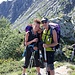 Con Chiara ed Ewa,Attendiamo i piu distratti estasiati dalla bellezza di qs. valle.