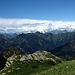 Blick von der Alpe Scaredi in die Walliser Alpen
