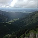Schöner Blick über den Wankerfleck ins Alpenvorland