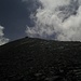 Dank Yunga-Wolken wird es düster um den Cerro Kolini