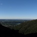 Panorama sulla Brianza salendo la Val di Caino