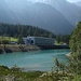 Il lago e la centrale idroelettrica