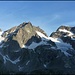 Wendenhorn, Wasenhorn, Grassen (links vom Grassen-Gipfel die Südwand)