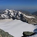 La Ruinette (3875,0m):

Aussicht vom Gipfel auf Le Pleureur (3703,5m), La Sâle (3646m) und La Luette (3548m) über dem Glacier du Giétro und dem Col de Cheilon (3237m).