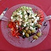 ... dabei beginnt das feine Essen mit einem Griechischen Salat ...