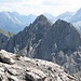 Larchetfleck Spitzen vor Karwendeltal.