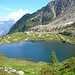 Il lago Starlaresc andando verso il Passo Deva