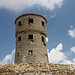 Titov Vrv - Noch einmal zeigt sich der Turm kurz vor blauem Himmel, bevor gleich ganz viel Grau die Szenerie beherrschen wird.