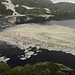 Aufbrechende Eisplatte auf dem Lago Scuro