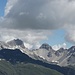 Splügener Kalkberge: Wiss-, Alperschälli-, Steiler- und Teurihorn (vlnr)