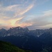 Die Wolken über der Sextner Rotwand..