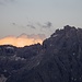 ..und bei der Dreischusterspitze werden schon von der Sonne erleuchtet