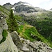 Alpe d'Örz, die zweitoberste Selbstversorgerhütte des Valle d'Osogna