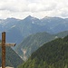 Valle d'Osogna von Örz aus mit Gipfeln der Via Alta Verzasca