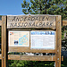 Am Eingang des Ånderdalen-Nationalpark.