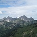 Blick in das Zentrum der Tannheimer Berge