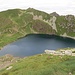 Il Lago Moro e il sentiero che sale fino al Passo di Valcervia