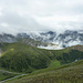 Ausblick von der Fuorcla Schombrina nach Westen ins Val Tavrü mit der Alp Tavrü P. 2121